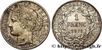 FRANCE 1 franc Cérès, IIIe République III REPUBLIC Bordeaux 1871 (23,04mm, 5,11g, 6h) -