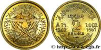 MOROCCO - FRENCH PROTECTORATE Essai de 2 Francs MOROCCO - FRENCH PROTECTORATE Paris 1942 (26,95mm, 7,95g, 6h) -