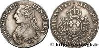 FRANCE Écu aux branches d'olivier LOUIS XVI Montpellier 1784 (40,5mm, 29,38g, 6h) -