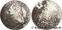 FRANCE Écu aux branches d'olivier LOUIS XVI Paris 1783 (41mm, 28,68g, 6h) -