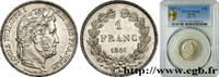 FRANCE 1 franc Louis-Philippe, couronne de chêne LOUIS-PHILIPPE I Paris 1847 (23,02mm, 4,98g, 6h) -
