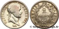 FRANCE 2 francs Napoléon Ier tête laurée, Empire français PREMIER EMPIRE / FIRST FRENCH EMPIRE Rouen 1811 (27mm, 9,86g, 6h) -