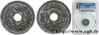 FRANCE 10 centimes Lindauer, petit module PROVISIONAL GOVERNEMENT OF THE FRENCH REPUBLIC Castelsarrasin 1945 (17mm, 1,50g, 6h) -