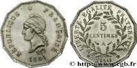 FRANCE Essai de 5 centimes d’après Dupré, sur flan dodéca III REPUBLIC Paris 1881 (20,6mm, 2,65g, 6h) -