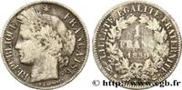 FRANCE 1 franc Cérès, IIe République II REPUBLIC Bordeaux 1850 (23mm, 4,87g, 6h) -