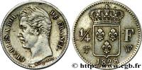 FRANCE 1/4 franc Charles X CHARLES X Lille 1828 (15mm, 1,20g, 6h) -