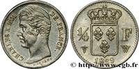 FRANCE 1/4 franc Charles X CHARLES X Lille 1829 (15mm, 1,20g, 6h) -