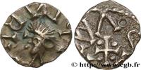 FRANCE Denier à la tête à gauche UNSPECIFIED MINT Poitou (?) (VII-VIIIe siècles) (10,5mm, 0,91g, h) -