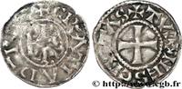 FRANCE Denier CHARLES THE BALD AND COINAGE IN HIS NAME Tours s.m. (21,5mm, 1,27g, 5h) -