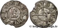 FRANCE Denier ou bernardin LANGUEDOC - ANDUZE AND SAUVE - BERNARD II Sommières n.d. (17,5mm, 0,70g, 6h) -