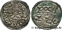 FRANCE Obole POITOU - COUNTY OF POITOU - COINAGE IMMOBILIZED IN THE NAME OF CHARLES II THE BALD Melle n.d. (17mm, 0,47g, 9h) -