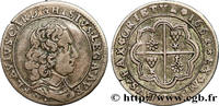 FRANCE Douzième d'écu ou luigino COMTAT-VENAISSIN - ALEXANDER VII (Fabio Chigi) Avignon 1662 (20,5mm, 2,30g, 12h) -