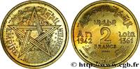 MOROCCO - FRENCH PROTECTORATE Essai de 2 Francs MOROCCO - FRENCH PROTECTORATE Paris 1942 (26,97mm, 7,98g, 6h) -