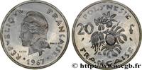 FRENCH POLYNESIA Essai de 20 Francs FRENCH POLYNESIA Paris 1967 (28,5mm, g, 6h) -