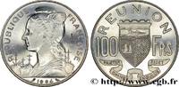 REUNION ISLAND Essai de 100 Francs REUNION ISLAND Paris 1964 (26,55mm, 8,63g, 6h) -