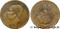 CAMBODIA 10 Centimes Norodom Ier CAMBODIA Atelier local 1860 (30mm, 9,22g, 7h) -