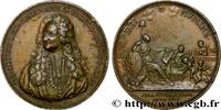 FRANCE Médaille pour Louis Le Fort consul de Genève PERSONNAGES Suisse, Genève 1734 (55mm, 99,5g, 12h) -