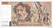 FRANCE 100 Francs DELACROIX imprimé en continu FRANCE 100 Francs DELACROIX imprimé en continu 1991 UNC- -