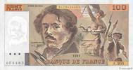 FRANCE 100 Francs DELACROIX imprimé en continu FRANCE 100 Francs DELACROIX imprimé en continu 1991 AU -