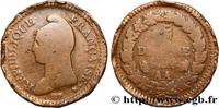 FRANCE Un décime Dupré, grand module, refrappage du 2 d DIRECTOIRE Metz 1797 (33mm, 18,82g, 6h) -