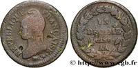 FRANCE Un décime Dupré, grand module CONSULATE Metz 1800 (31mm, 20g, 6h) -