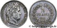 FRANCE 1/4 franc Louis-Philippe LOUIS-PHILIPPE I Lille 1844 (15mm, 1,26g, 6h) -