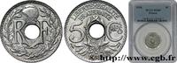 FRANCE 5 centimes Lindauer, grand module III REPUBLIC Paris 1918 (19mm, 3g, 6h) -