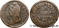 FRANCE Un décime Dupré, grand module DIRECTOIRE Strasbourg 1799 (32mm, 19,31g, 6h) -