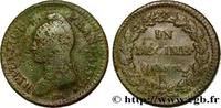 FRANCE Un décime Dupré, grand module DIRECTOIRE Bordeaux 1799 (31,7mm, 20,54g, 6h) -