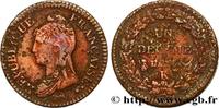 FRANCE Un décime Dupré, grand module DIRECTOIRE Bordeaux n.d. (31,7mm, 19,60g, 6h) -