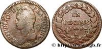 FRANCE Un décime Dupré, grand module CONSULATE Bordeaux 1800 (32,28mm, 17,55g, 6h) -