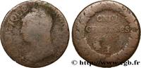 FRANCE Cinq centimes Dupré, grand module, CNIQ CONSULATE Limoges 1800 (28mm, 9,68g, 6h) -
