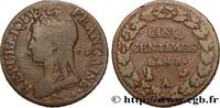 FRANCE Cinq centimes Dupré, grand module CONSULATE Paris/Orléans 1800 (28mm, 10,06g, 6h) -