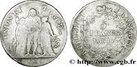 FRANCE 5 francs Union et Force, Union serré, avec glands CONSULATE Bayonne 1802 (36,41mm, 24,72g, 6h) -