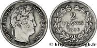 FRANCE 2 francs Louis-Philippe LOUIS-PHILIPPE I Bordeaux 1846 (27mm, 10g, 6h) -