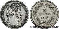 FRANCE 2 francs Louis-Philippe LOUIS-PHILIPPE I Bordeaux 1847 (27mm, 10g, 6h) -