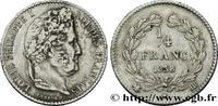 FRANCE 1/4 franc Louis-Philippe LOUIS-PHILIPPE I Strasbourg 1838 (15mm, 1,25g, 6h) -