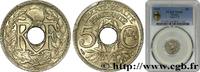 FRANCE 5 centimes Lindauer, petit module III REPUBLIC Paris 1931 (17mm, 2g, 6h) -
