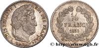 FRANCE 1/4 franc Louis-Philippe LOUIS-PHILIPPE I Paris 1833 (15mm, 1,25g, 6h) -