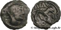 FRANCE Potin ALAV EDUENS, ÆDUI (BIBRACTE, Area of the Mont-Beuvray) Autun (71) c. 60-50 AC. (18,5mm, 3,47g, 4h) -