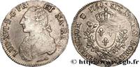 FRANCE Écu aux branches d'olivier LOUIS XVI Pau 1784 (40,5mm, 29,29g, 6h) -