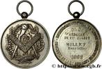 FRANCE LES AMIS DE LA PATRIE LOGES A L’ORIENT DE PARIS - LOGES PARISIENNES 1893 (38,5mm, 24,51g, 12h) -