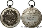 FRANCE LES AMIS DE LA PATRIE LOGES A L’ORIENT DE PARIS - LOGES PARISIENNES 1896 (38,5mm, 25,72g, 12h) -