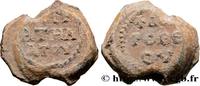 THE HERACLIUS DYNASTY (602-717) Sceau en plomb BYZANTIUM - SIGILLOGRAPHY Constantinople c. 700 (23mm, 16,28g, 12h) -