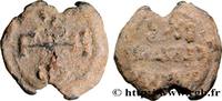 THE HERACLIUS DYNASTY (602-717) Sceau en plomb BYZANTIUM - SIGILLOGRAPHY Constantinople c. 700 (23mm, 11,54g, 12h) -