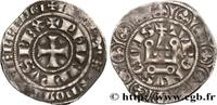 FRANCE Maille demie ou maille blanche tournois à l'0 long PHILIP IV THE FAIR s.l. n.d. (22mm, 2,17g, 6h) -