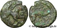 FRANCE Bronze au cheval et au sanglier, “type des dépôts AMBIANI (Area of Amiens) Amiens (80) c. 60-40 AC. (14mm, 2,58g, 12h) -