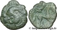 FRANCE Bronze au monstre marin AMBIANI (Area of Amiens) Amiens (80) c. 60-40 AC. (14mm, 1,97g, 3h) -