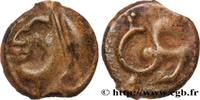 FRANCE Potin à l’hippocampe, tête casquée EDUENS, ÆDUI (BIBRACTE, Area of the Mont-Beuvray) Autun (71) c. 60-50 AC. (20mm, 4,62g, 6h) -