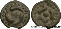 FRANCE Potin aux trois poissons GALLIA BELGICA - LINGONES (Area of Langres) c.80-50 AC. (17,5mm, 2,58g, h) -